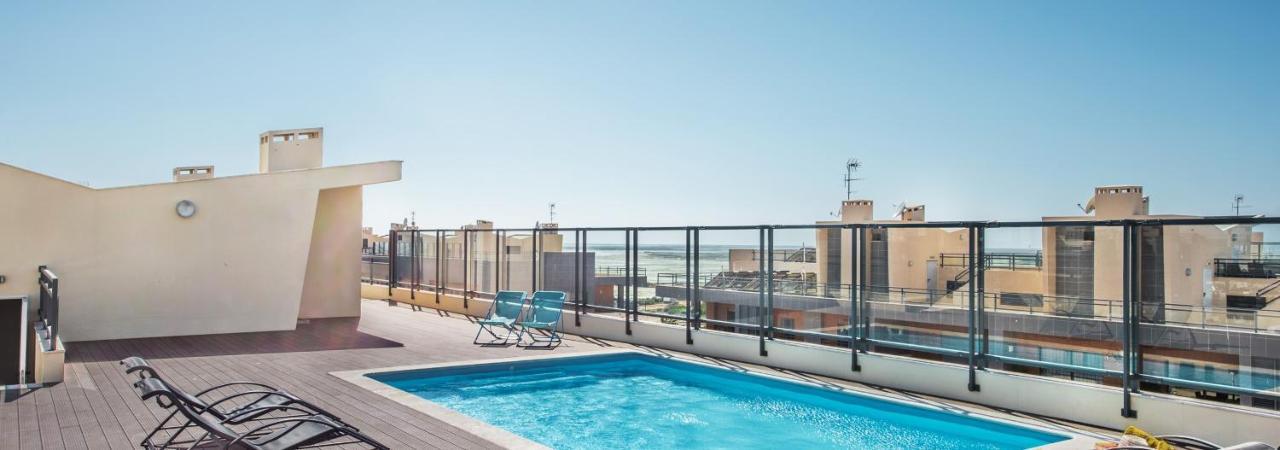Sunset Home Olhao- Modern 3 Bed Luxury Apartment With Rooftop Pool 外观 照片