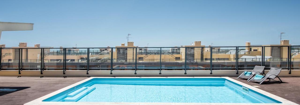 Sunset Home Olhao- Modern 3 Bed Luxury Apartment With Rooftop Pool 外观 照片